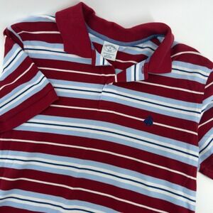 Brooks Brothers 1818 Performance Polo Shirt Mens M Stripe Slim Fit